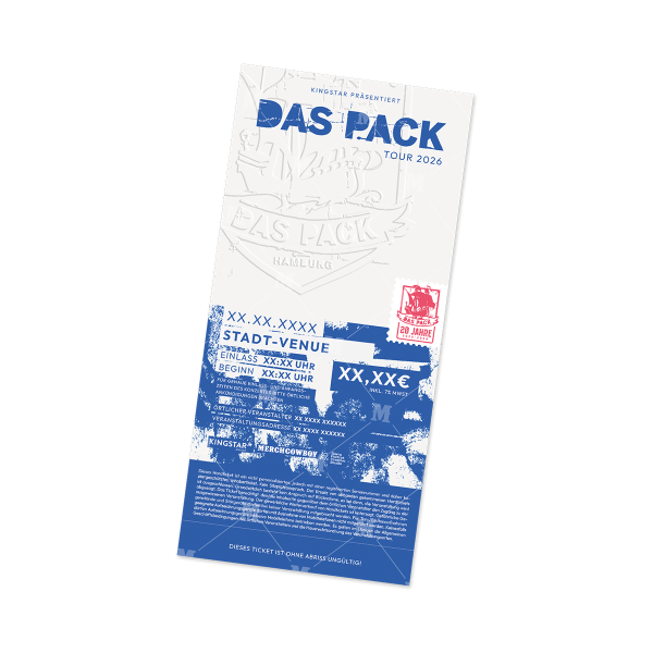 Hardticket - Frankfurt 27.03.2026