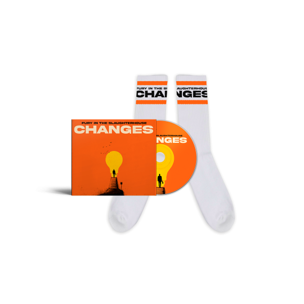 Bundle: CD (Digipak) - CHANGES + Socken, weiß