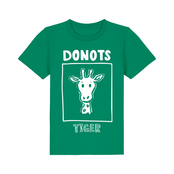 Donots Kids-Shirt - Tiger, grün