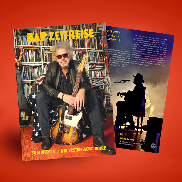 Magazin - BAP Zeitreise - Sommer '25 / Die ersten acht Jahre