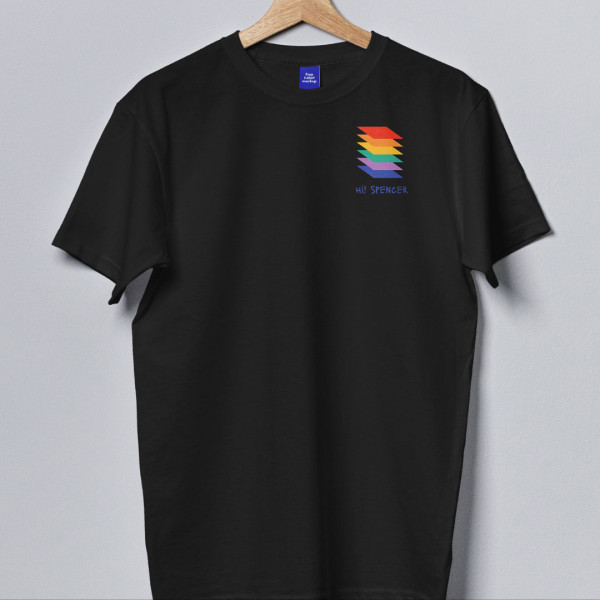 T-Shirt - Karten, schwarz