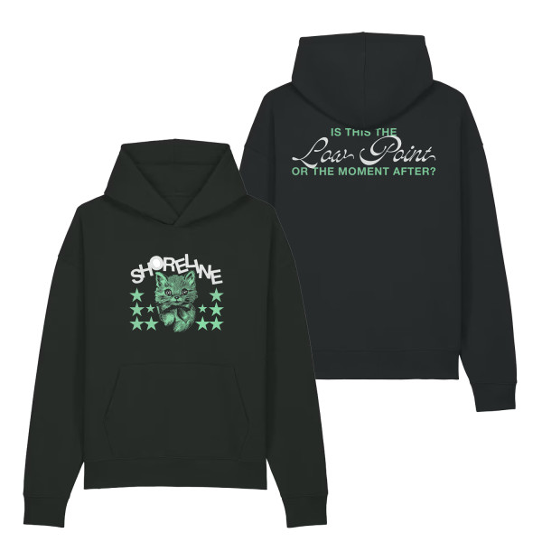 Shoreline - Hoodie - Kitty, schwarz