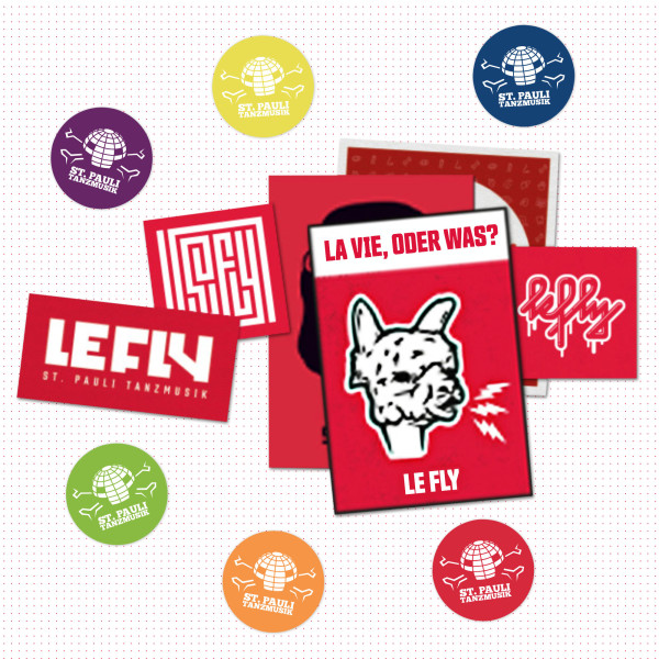 Sticker-Set - Le Fly (13 Sticker)