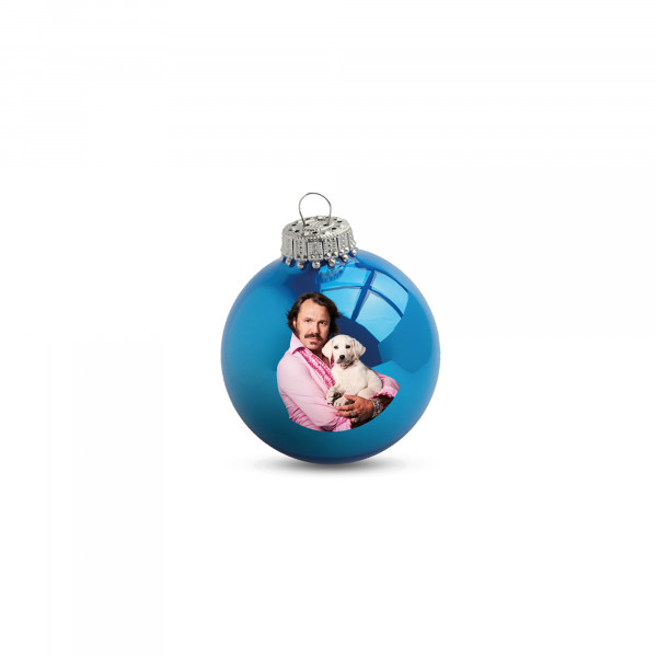 Weihnachtskugel - Gott of Schlager, 8cm