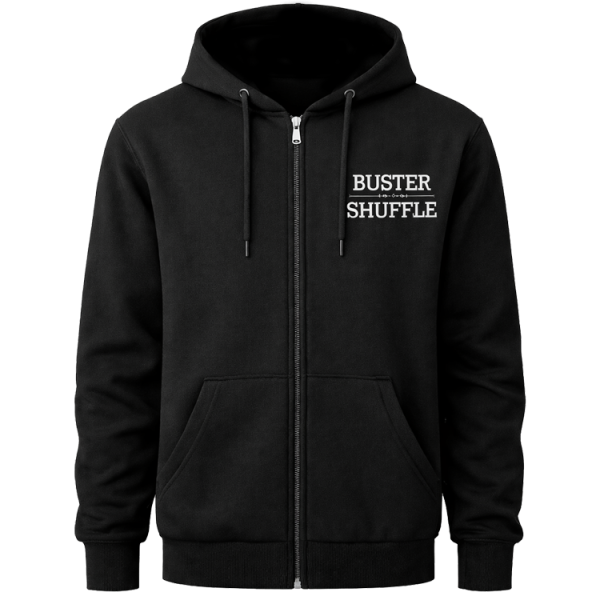 Zip-Hoodie - Buster Shuffle, black