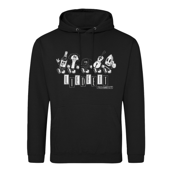 Hoodie - Freunde, schwarz