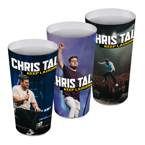 3er Becher-Set - Keep Laughing