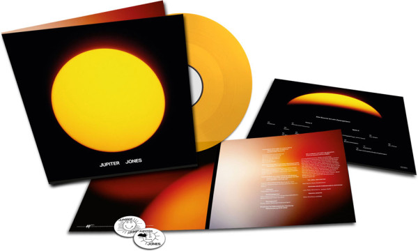LP - Die Sonne ist ein Zwergstern + 2 Mood Klett-Patches (orange LIMITIERT)