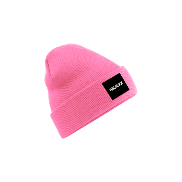 Beanie - Logo, pink