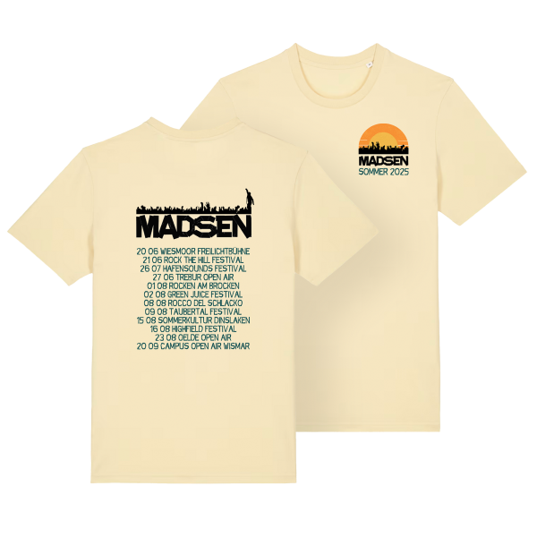 Vorder- und Rückansicht des Shirts. Genauere Beschreibungen der Motive findet man bei den folgenden Einzel-Mock Ups. 