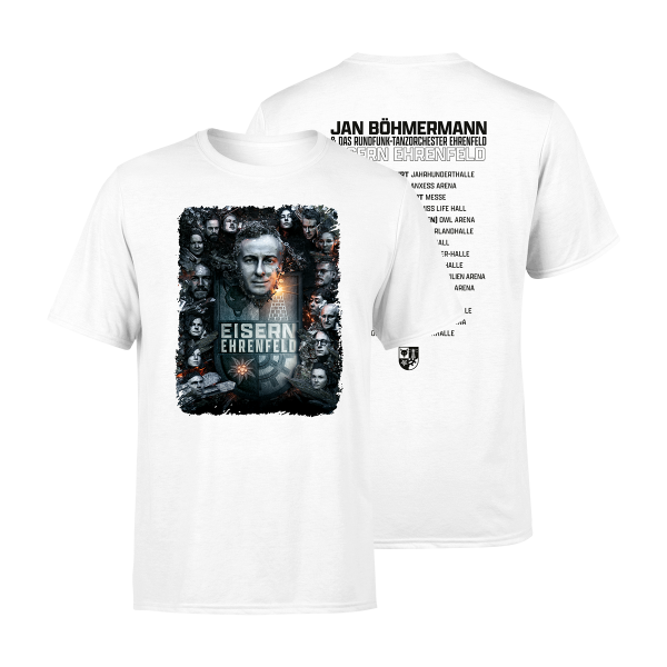 Tourshirt - Eisern Ehrenfeld 2025, weiss