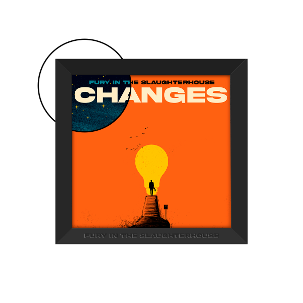 Bundle: Motion Art Vinyl (Splatter) - CHANGES im Vinylrahmen - handsigniert