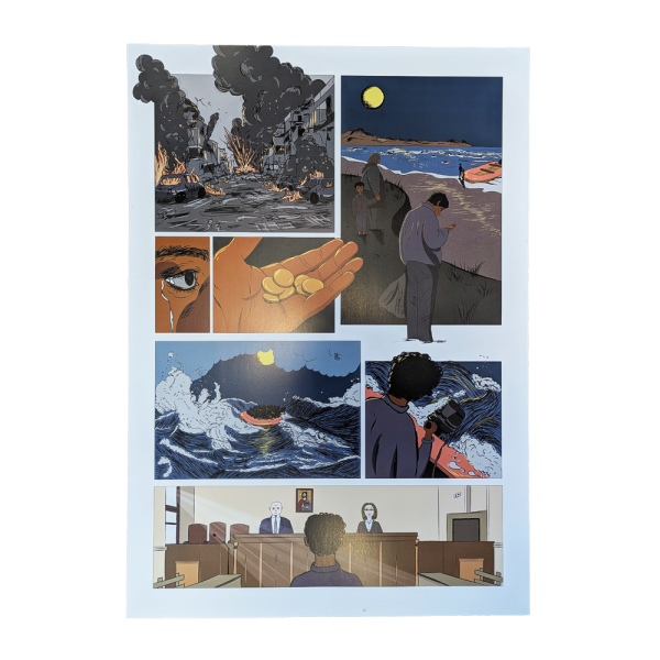 Poster - Zoe Papadopoulou - Seeking Safety (DIN A2)