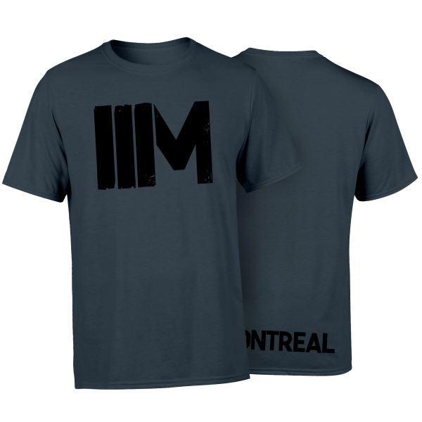 T-Shirt - IIM, india ink grey