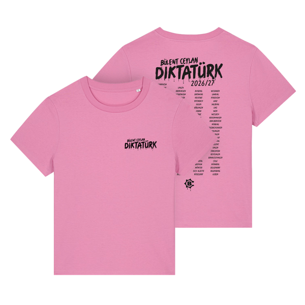 Tourshirt Ladys - Diktatürk, pink