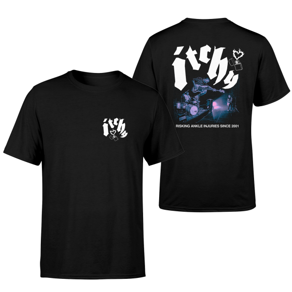 T-Shirt - Risking Injuries, schwarz