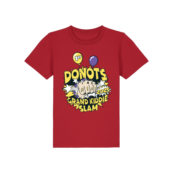 Donots - Grand Kiddie Slam - KIds Shirt, rot